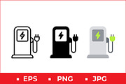Electric Pump Vector Design, a Solid Icon by Artonix (Thumbnail 1 of 2)