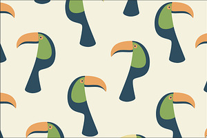 Toucans - Seamless Patterns