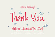 Pinky Doodle Natural Handwritten, a Script Font by Letterena Studios Script (Thumbnail 20 of 20)