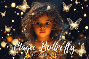 Magic Butterfly Overlays