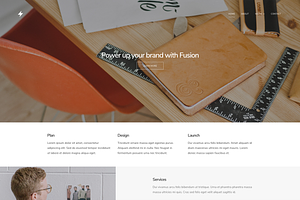 Fusion - Portfolio HTML Template