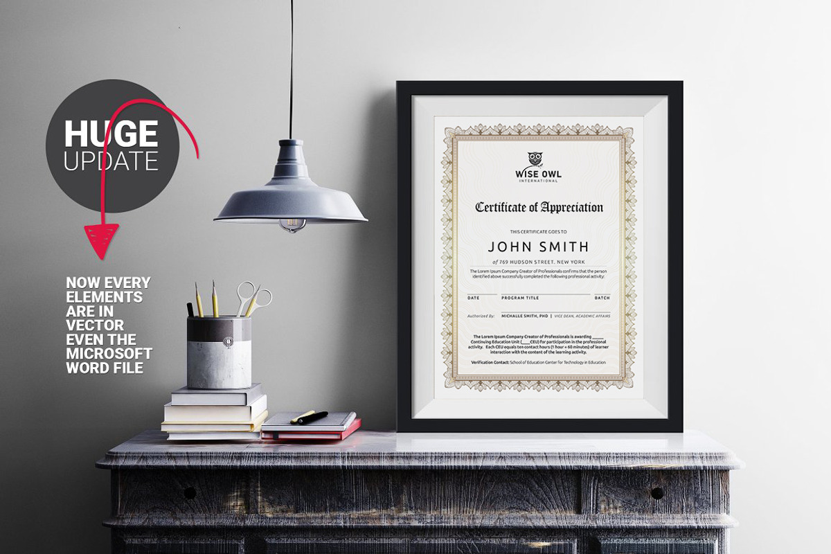 Certificate, a Stationery Template by Diverter (Photo 1 of 7)