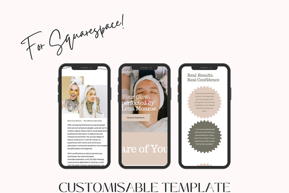 Squarespace 7.1 Website Template, a Squarespace Template by Lumina Alchemy (Photo 7 of 10)