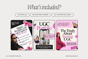 Pink UGC Creator Instagram Template, a Social Media Template by ZenSocialDesigns (Thumbnail 4 of 9)