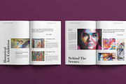 Art Gallery Exhibition Catalog, a Brochure Template by E-Type (Thumbnail 6 of 8)