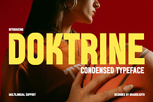 Doktrine - Bold Condensed Sans Serif
