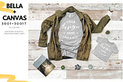 T-Shirt Mockup Bundle Bella Canvas, a Shirt Mockup by lock and page (Thumbnail 7 of 71)