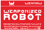 Mission To mars, a Font by weknow (Thumbnail 5 of 5)