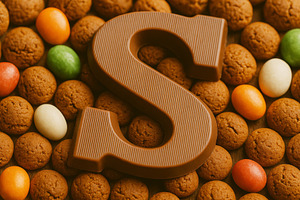 Sinterklaas holiday treats with choc, a Photo by Dvoevnore photos