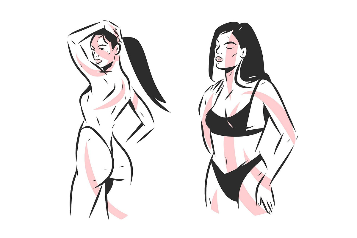 Line body graphics, a Person Illustration by Anastasy_helter (Photo 4 of 20)