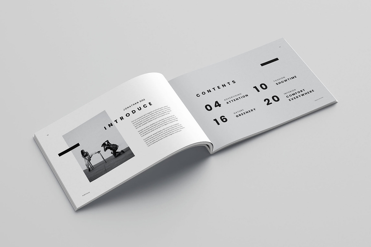Simple Photography Portfolio, a Brochure Template by Meenom Templates (Photo 3 of 10)