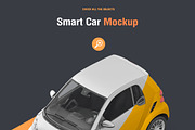 Isometric Smart Car Mock-up, a Mockup by IsometricWorld (Thumbnail 3 of 6)