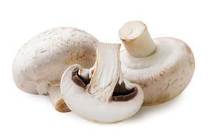 Champignon mushrooms and a half on a, a Food & Drink Photo by innakreativ