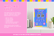Colorful Scan to Pay sign, a Stationery Template by SunshineStudioBoutique (Thumbnail 3 of 10)