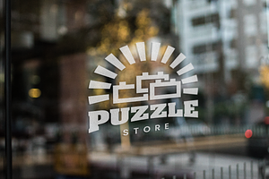 Puzzle Logo Template