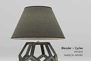 Dustin Dodecahedron table lamp, a Furniture 3D Model by WidhiMuttaqien (Thumbnail 3 of 5)