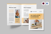 HR Employee Handbook, a Brochure Template by Leaflove (Thumbnail 1 of 9)