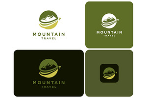 Mountain Range Travel Trip Logo, a Branding & Logo Template by ika trisiana