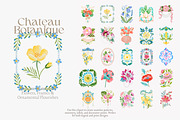 Chateau Botanique Clipart Set, a Decorative Illustration by Patishop Art (Thumbnail 13 of 14)