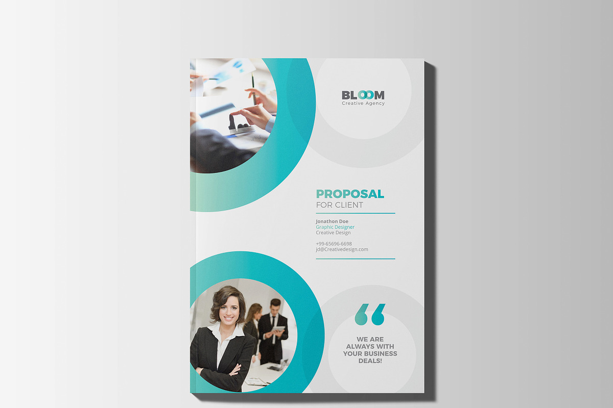 Business Project Proposal Design, a Stationery Template by Layout Design (Photo 2 of 12)