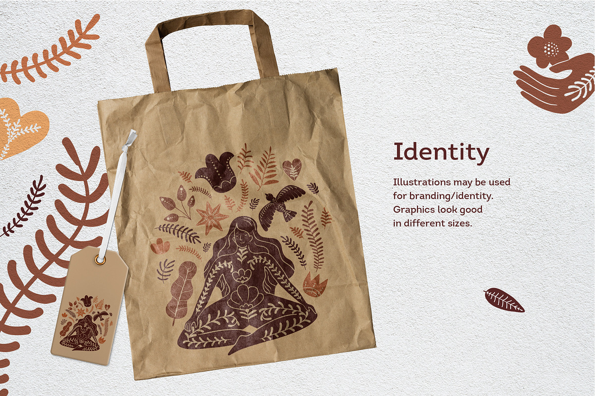 Vector BUNDLE + Patterns and quotes., a Person Illustration by anna khramtsova (Photo 16 of 25)