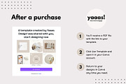 Neutral Instagram templates Canva, a Social Media Template by Yaaas Design (Thumbnail 7 of 8)