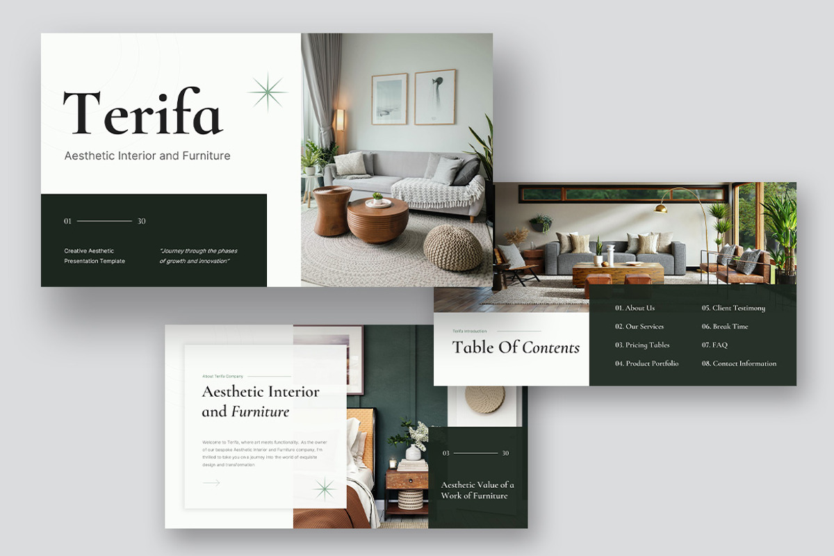 Terifa Interior & Furniture GSL, a Presentation Template by kerismaker (Photo 3 of 10)