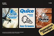Kurlbit - Bold Display Sans, a Sans Serif Font by Shapespired Design (Thumbnail 16 of 17)