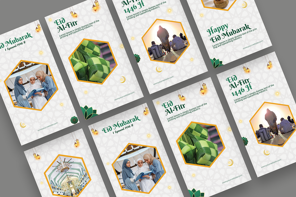 Eid Mubarak - Instagram Story, a Social Media Template by UnicodeID (Photo 2 of 4)
