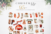 Christmas mood - watercolor set, a Seasonal Illustration by Youksy (Thumbnail 3 of 20)