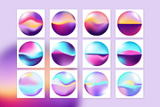 Crazy gradients spheres collection, a Texture Graphic by VitalexStudio (Thumbnail 3 of 7)