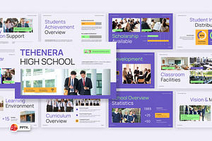 High School PowerPoint, a Presentation Template by Loin Studio