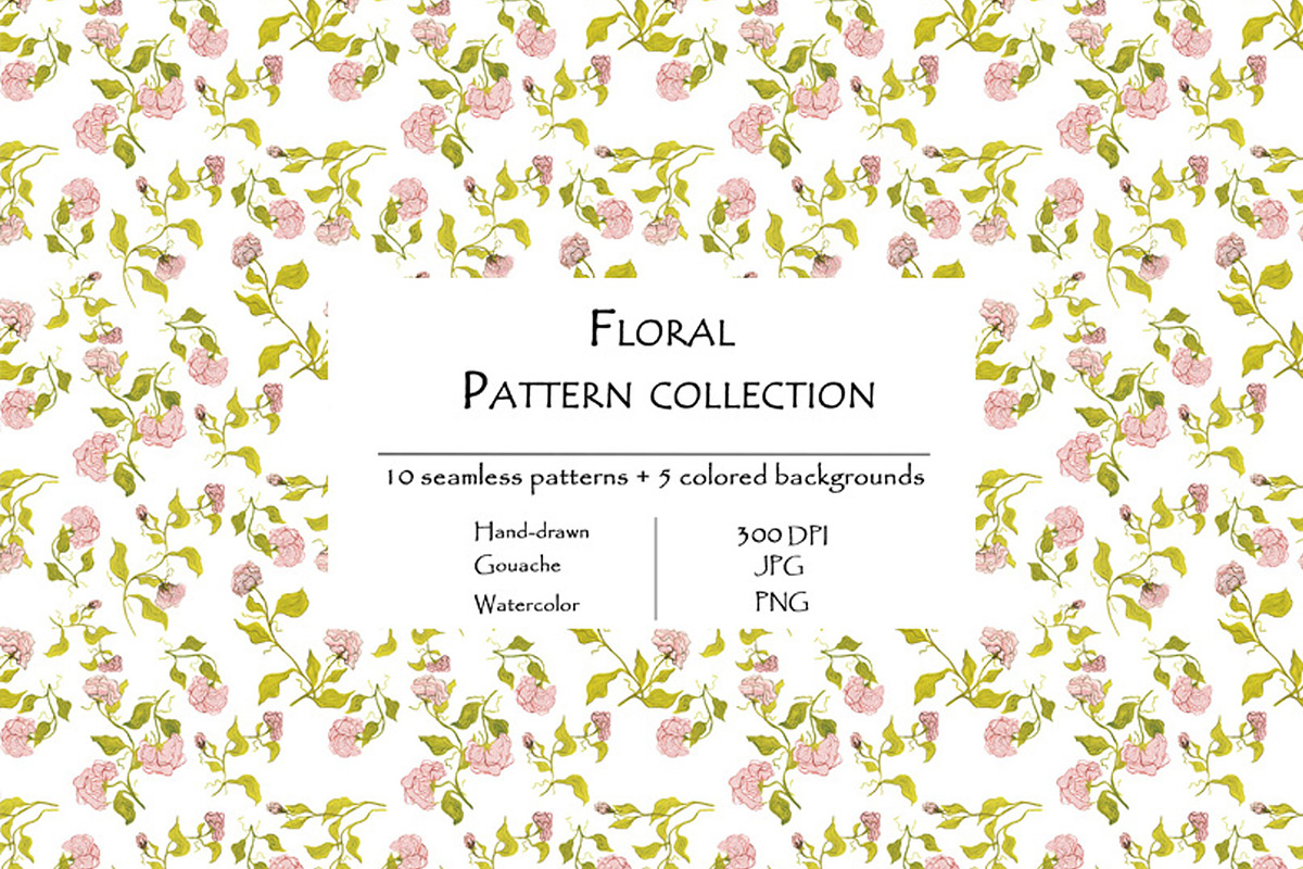 Floral Pattern Collection, a Pattern Graphic by Ann Bright (Photo 8 of 16)