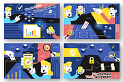 10 Blockchain Voting System, a Person Illustration by denayunebgt (Thumbnail 4 of 4)