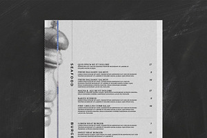 Modern Menu Template