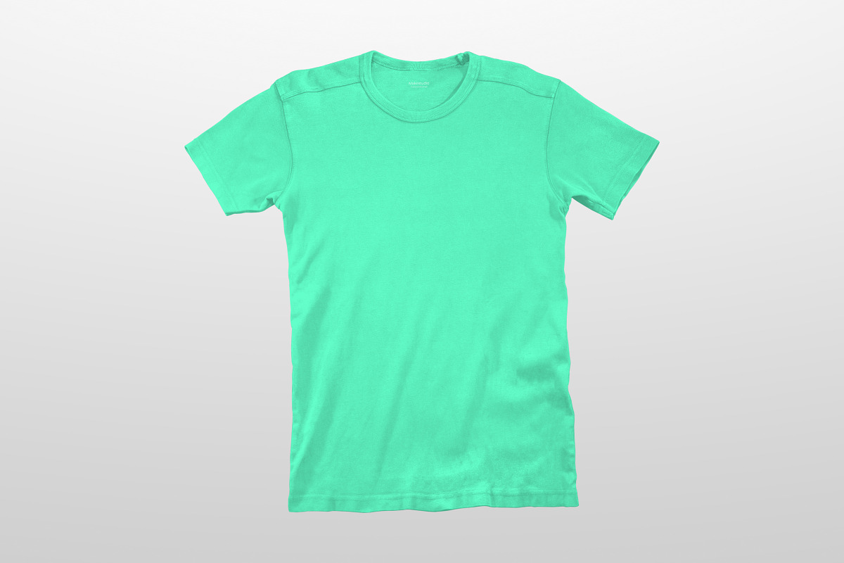 T-shirt - Mockup template, a Shirt Mockup by Makestudio (Photo 5 of 6)