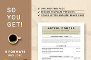 Graphic Designer Resume Template, a Resume Template by ResumeInventor (Thumbnail 8 of 9)