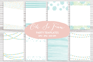 Trendy Invitation Templates, an Invitation Template by Pixejoo