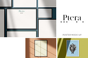 Ptera: All-in-One Poster Mockup Kit, a Print Template by Eugene Tantsurin (Thumbnail 1 of 15)
