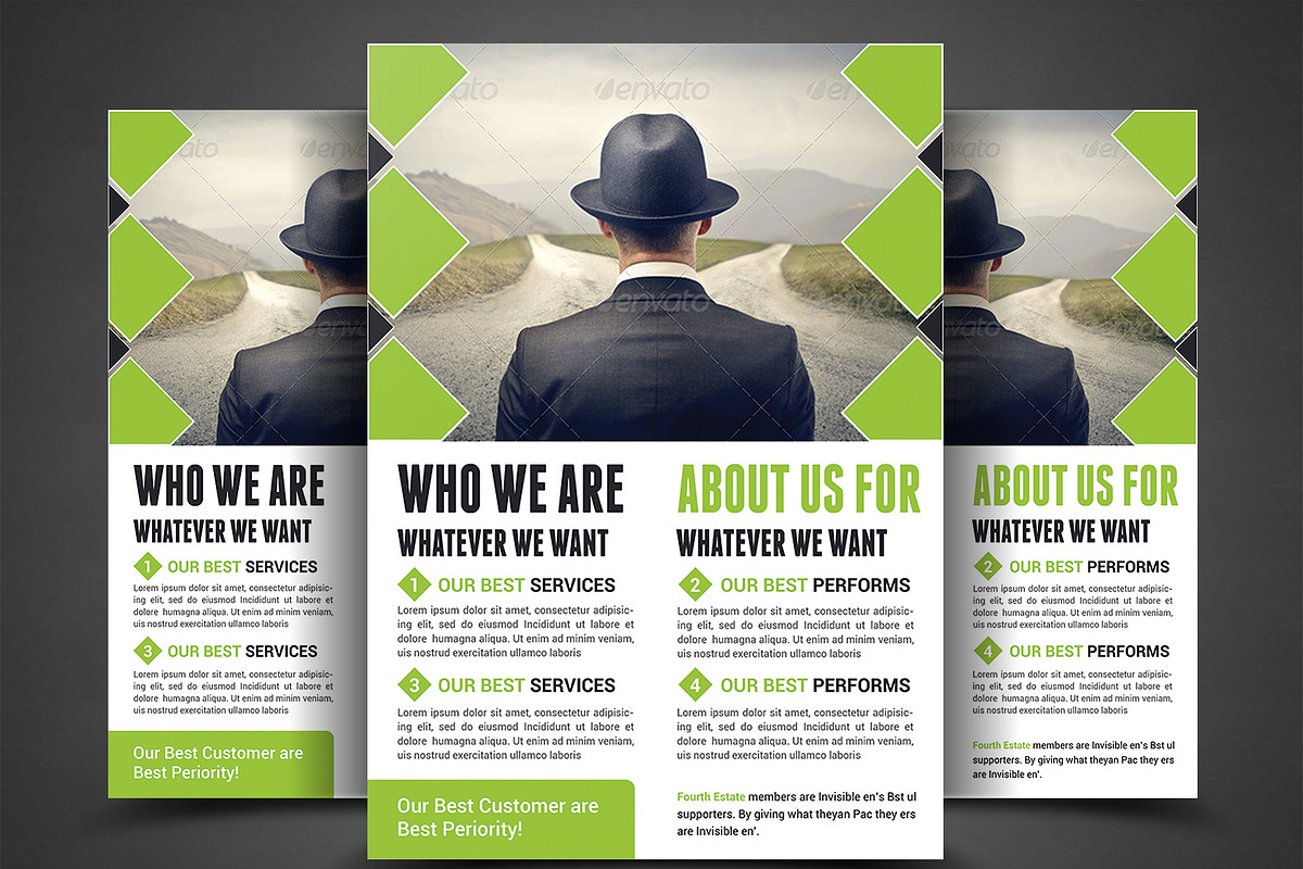 Corporate Business Flyer Template, a Flyer Template by AfzaalGraphics (Photo 1 of 4)