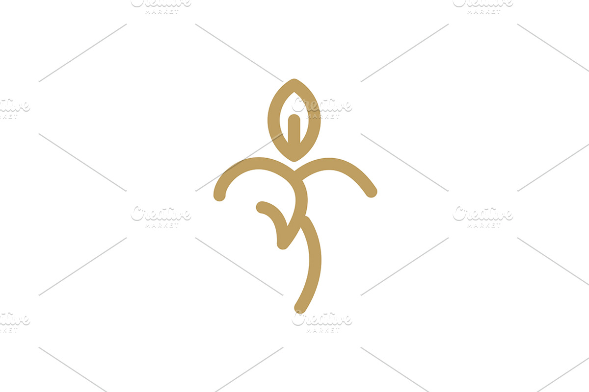 20 Logo Yoga Templates Bundle, a Branding & Logo Template by Friendesigns (Photo 14 of 21)