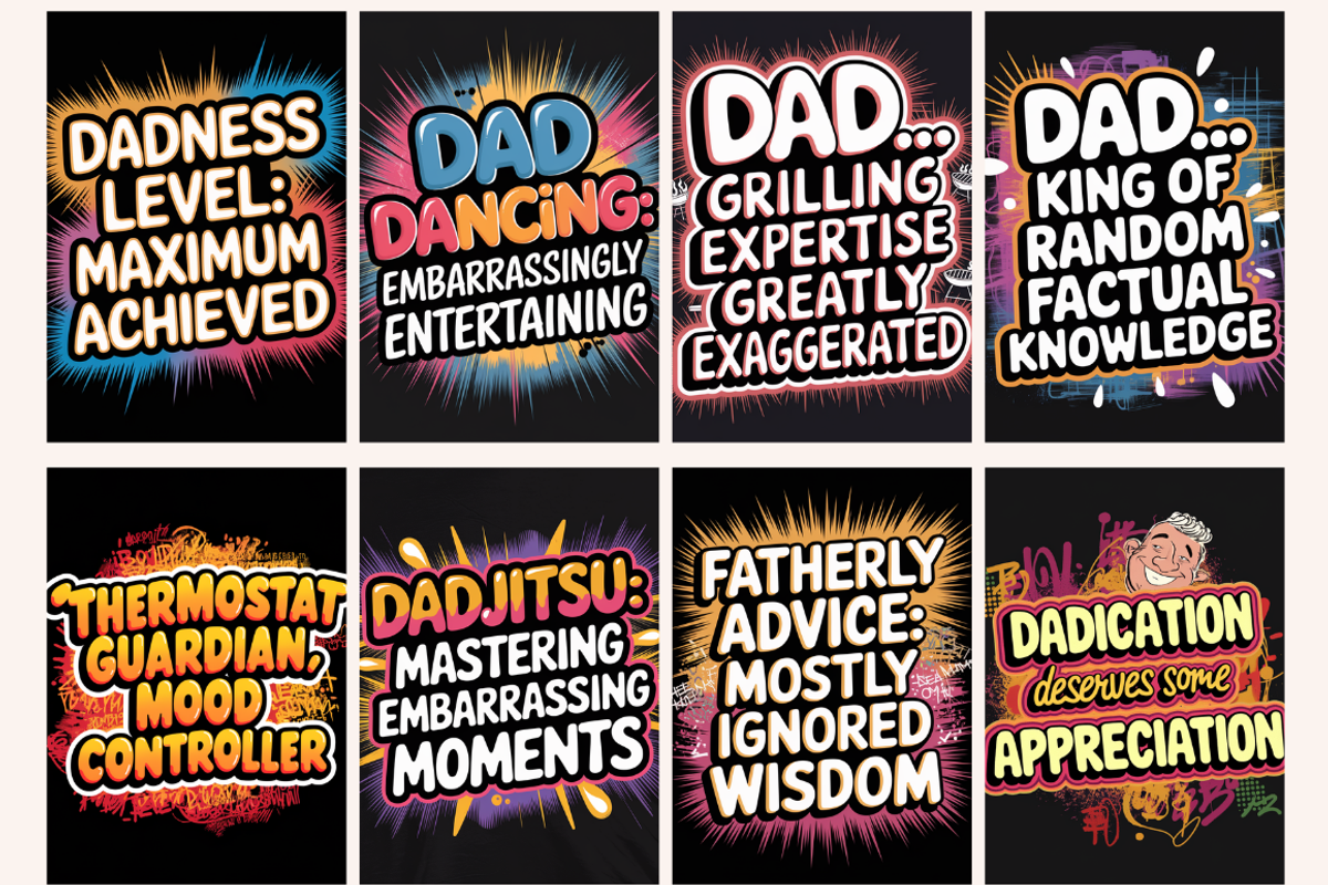 Pop Art Graffiti Father’s Day, an Object Graphic by PrintHaven Designs (Photo 3 of 6)