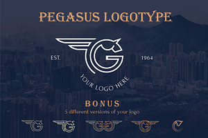 G Pegasus Logotype + BONUS
