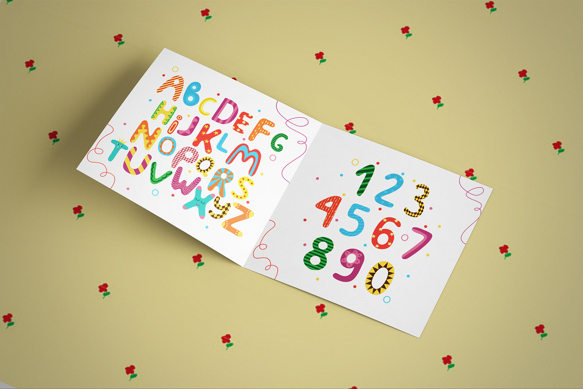 Kids Zoo Alphabet with cute animals!, an Object Graphic by Lana Samokhina (Photo 3 of 7)