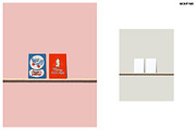 A6/B6/A5 CARDS ON BOBBIN SHELVES, a Merchandise Mockup by MCKP*ME (Thumbnail 5 of 9)