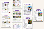 Reading Comprehension Workbook, a Stationery Template by Designmela01 (Thumbnail 4 of 5)