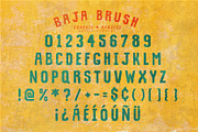 Baja Brush typeface, a Font by Graphic Bandits (Thumbnail 5 of 5)