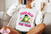 Cute Graduation Frog PNG, a Seasonal Illustration by Daily.Designs (Thumbnail 4 of 5)