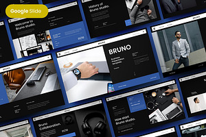 Bruno - Business Google Slide Templa, a Presentation Template by Dens Creative Studio