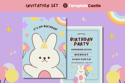 Birthday Celebration Canva Template, a Design Template by TemplateCastleStore (Thumbnail 1 of 5)